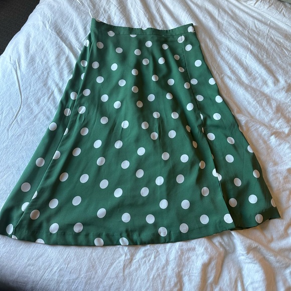 Ann Taylor Summer Dot Skirt - Picture 3 of 3